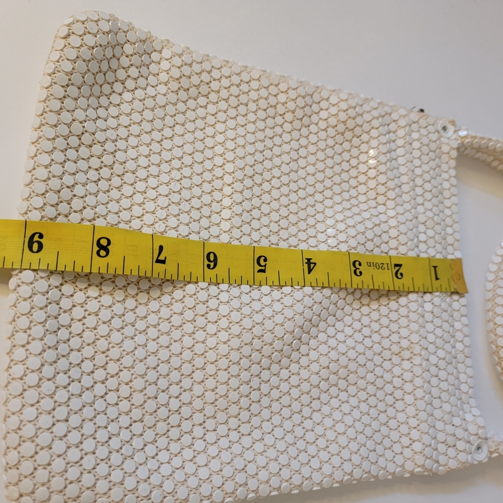 ✨ Vintage Alumesh Style Shoulder Bag – Attributed to Whiting & Davis ✨ - Picture 5 of 6